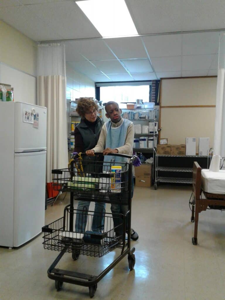 OT Pushing Cart